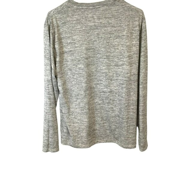 Everlast Men's Long Sleeve Base Layer Long Sleeve Tee Size Large in Light Gray - Picture 2 of 10